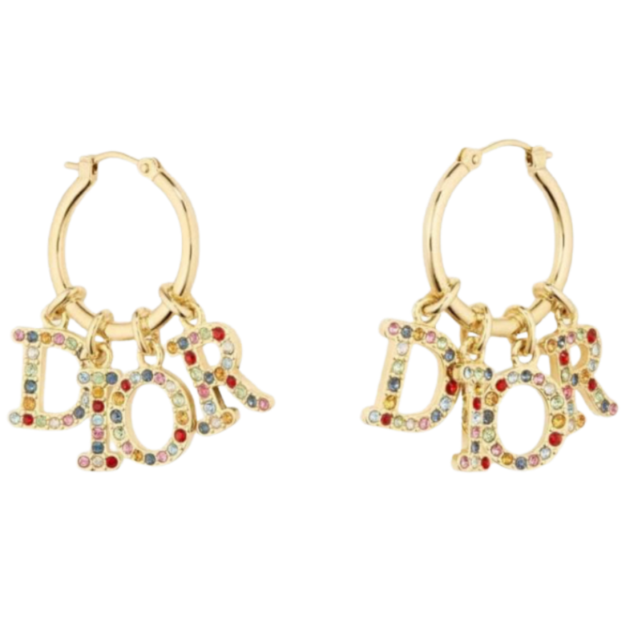 DIOR レインボーピアス