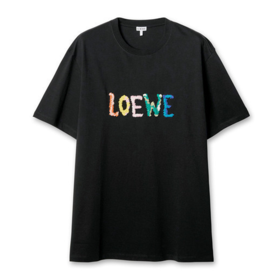 LOEWE レインボー ロゴ Tシャツ