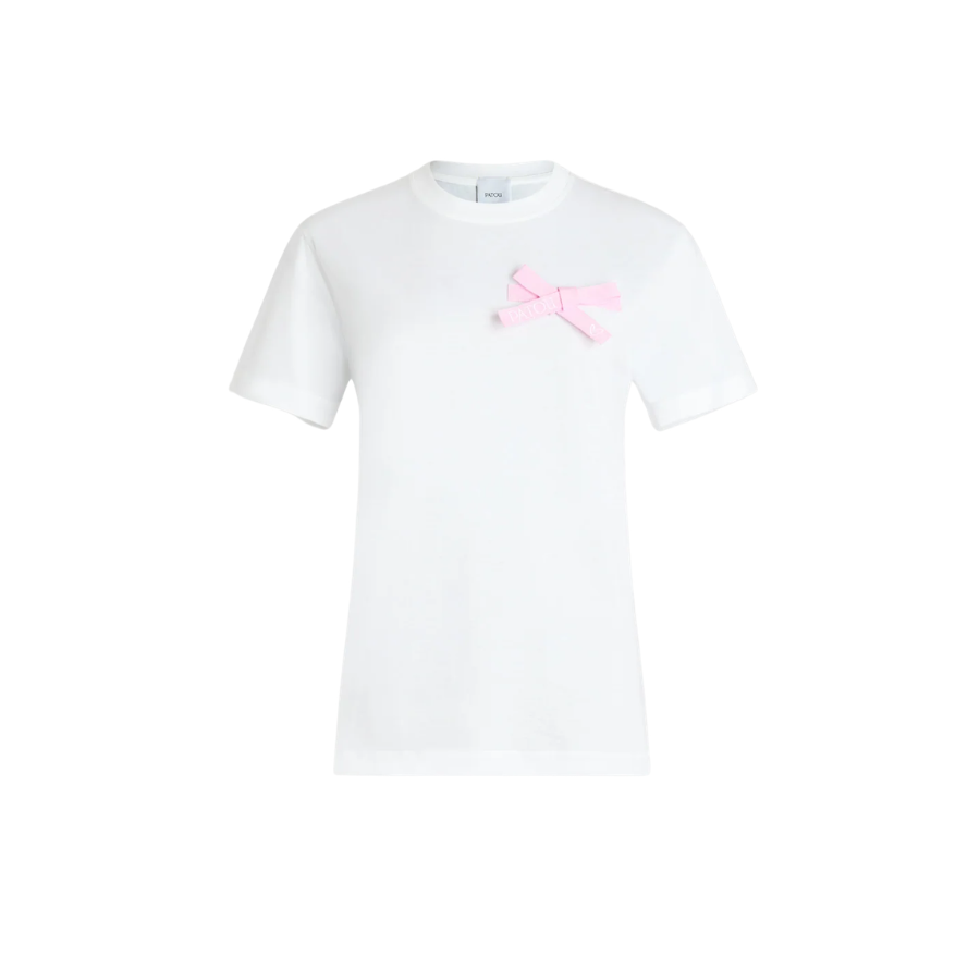 PATOU Tシャツ ボウ リボン
