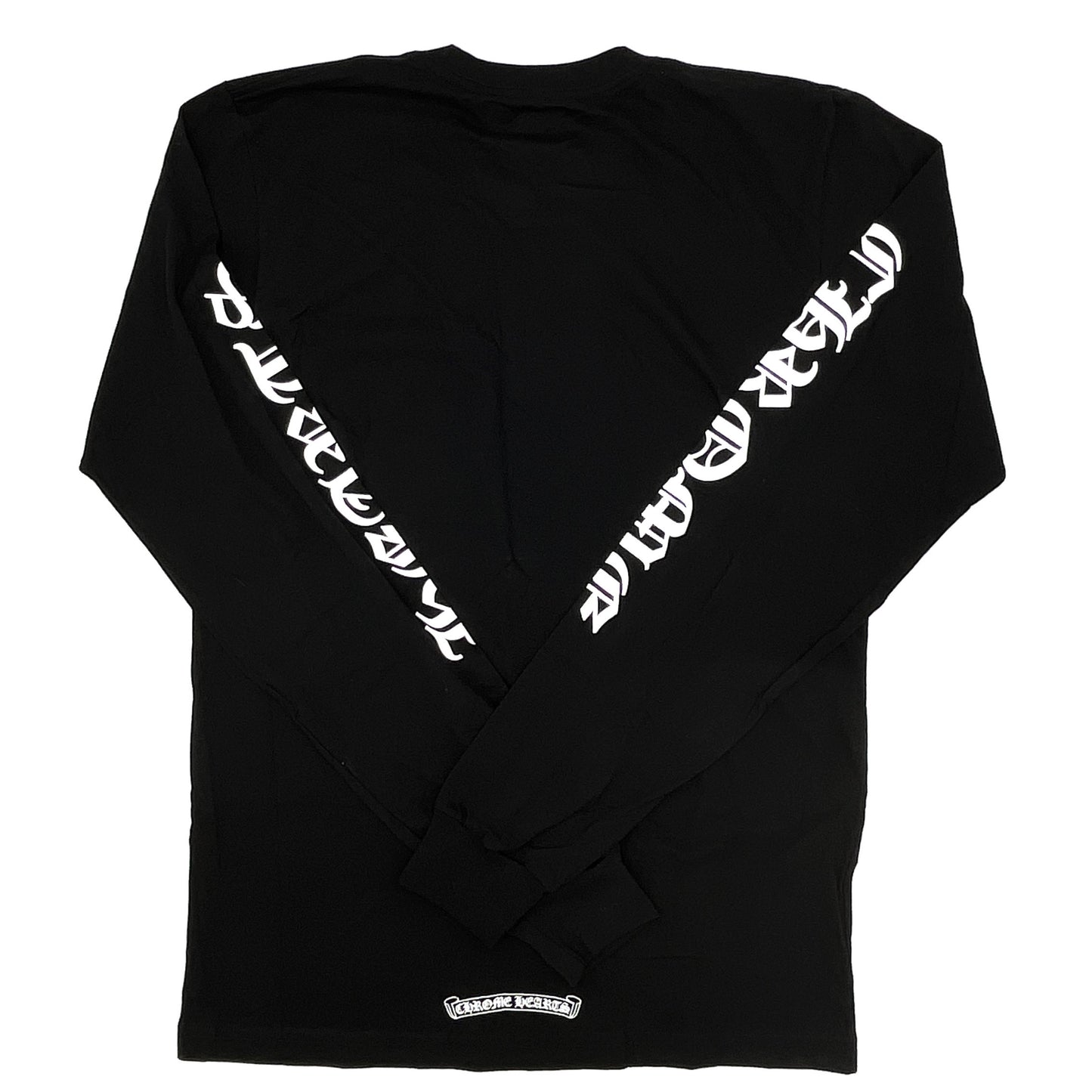 CHROME HEARTS ネックロゴ ロンT ブラック