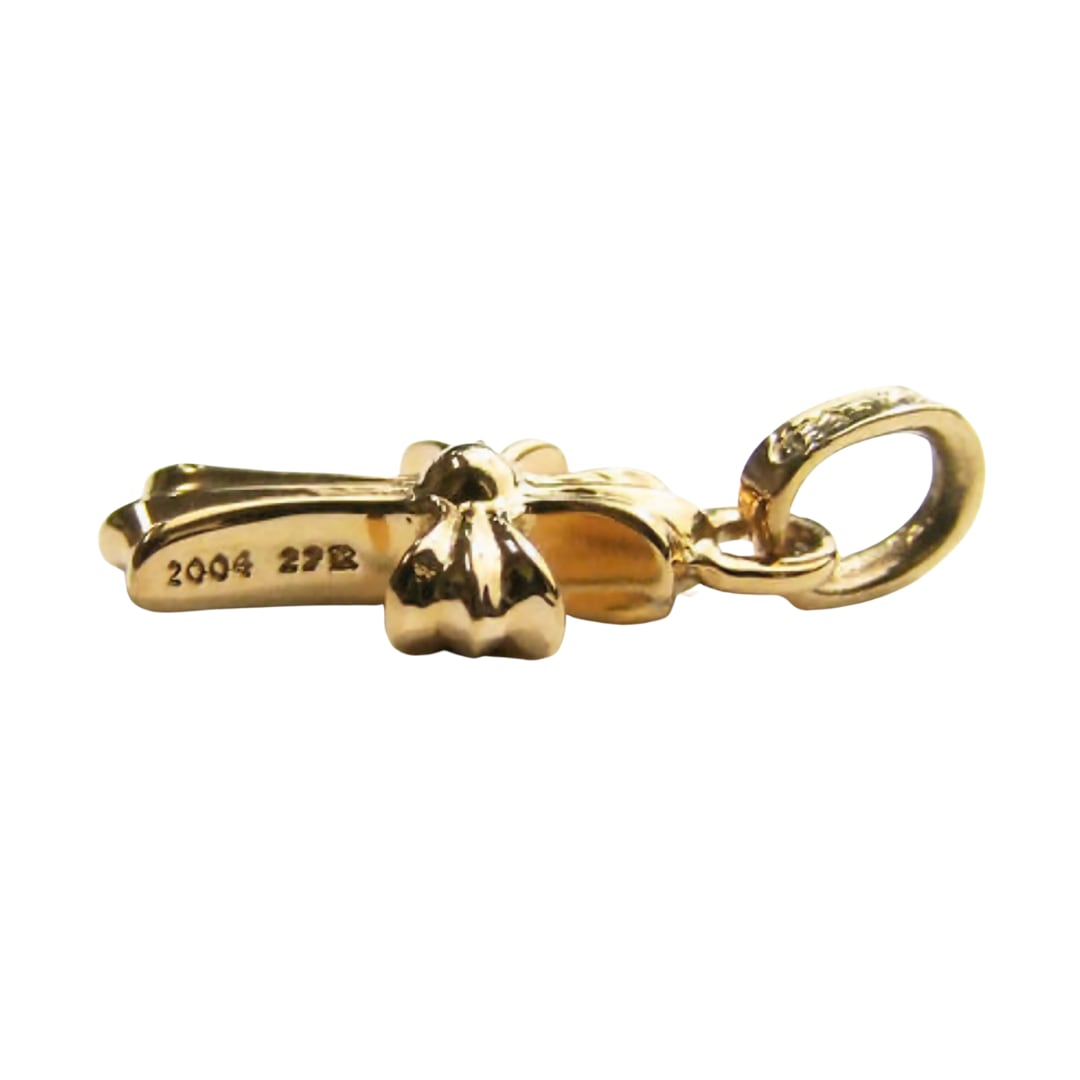 CHROME HEARTS ベビーファット K22ゴールド サファイア