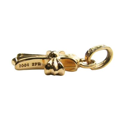 CHROME HEARTS ベビーファット K22ゴールド サファイア