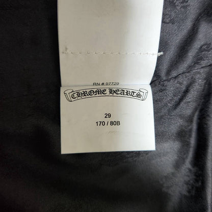 CHROME HEARTS フレアレザーパンツ 29