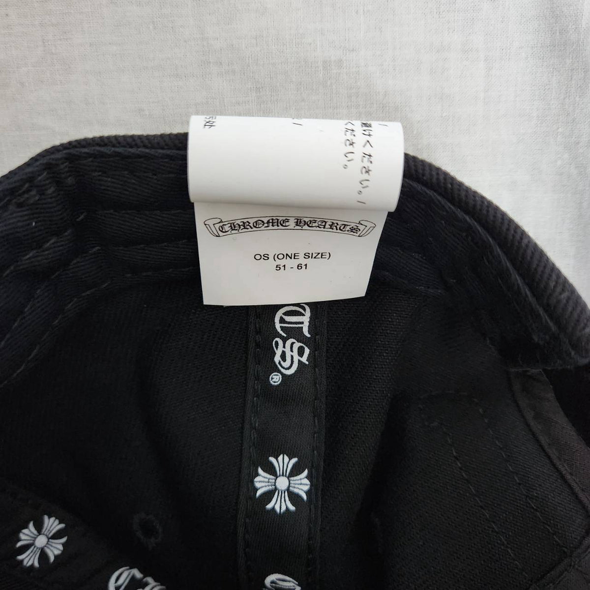 CHROME HEARTS ホースシューデニムキャップ 帽子