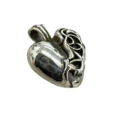 CHROME HEARTS ラスベガス限定 ハートチャーム シルバー
