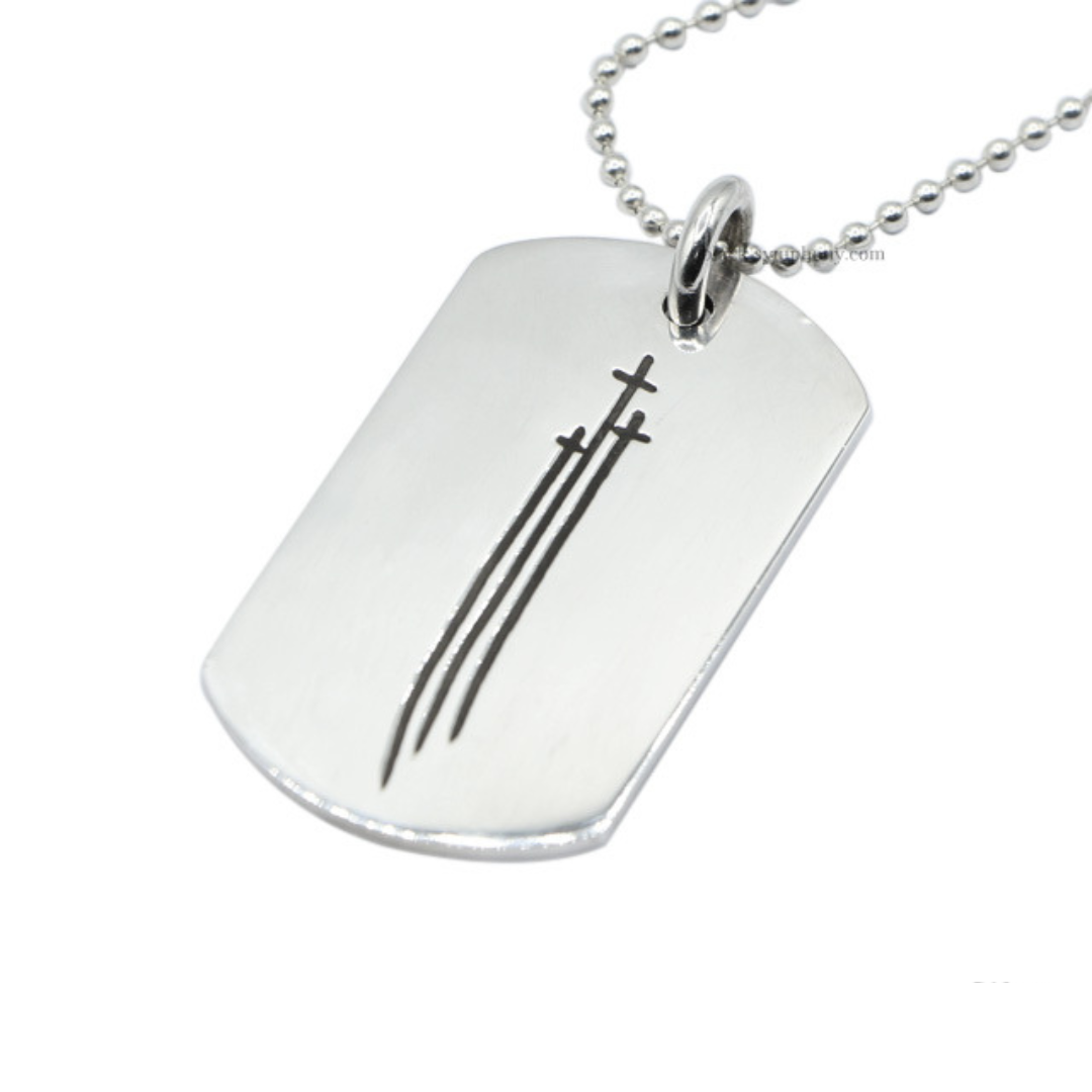 CHROME HEARTS RS3 Dog tag ボールチェーン付き