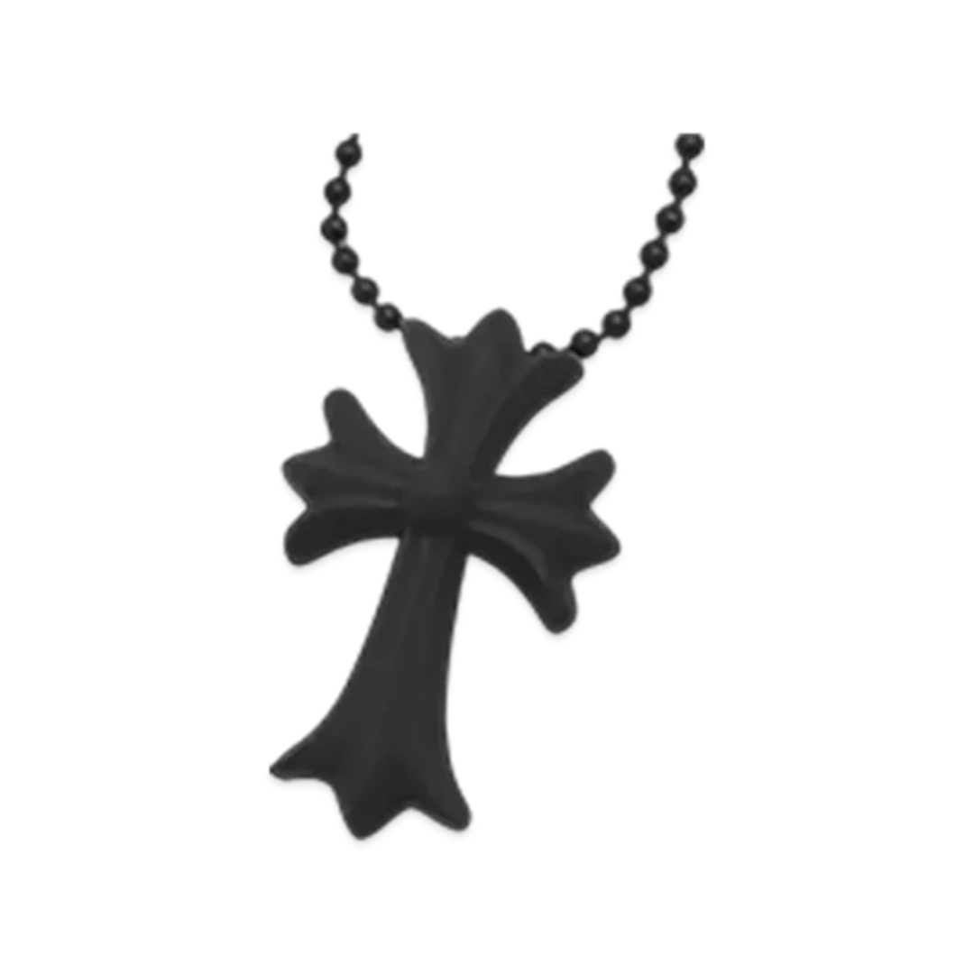 CHROME HEARTS シリコンネックレス ブラック
