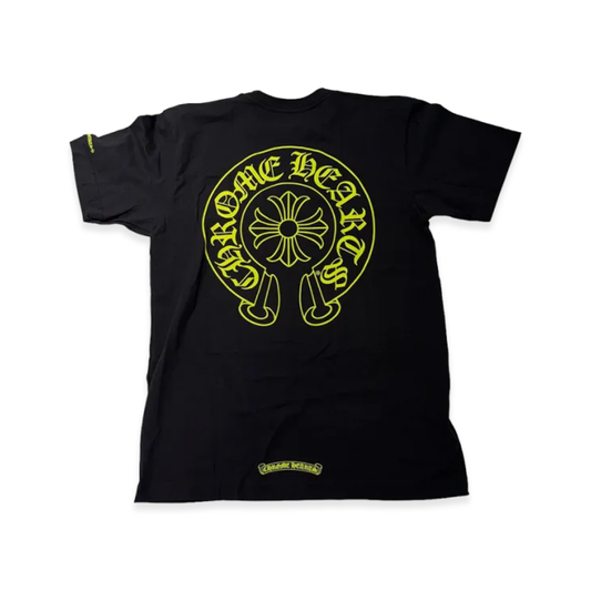 CHROME HEARTS ホースシュー イエロー 半袖Tシャツ
