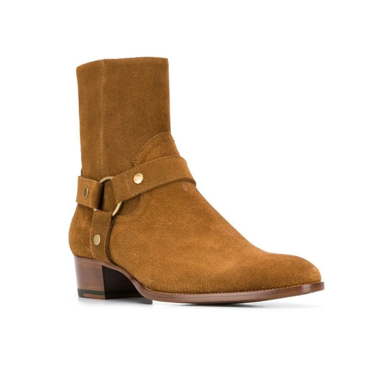 SAINT LAURENT ハーネスブーツ