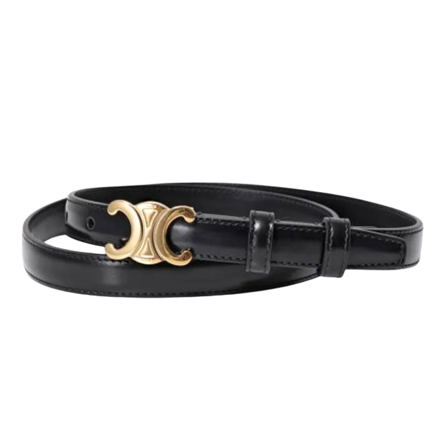 CELINE スモール 18MM トリオンフ ベルト / トリヨンレザー