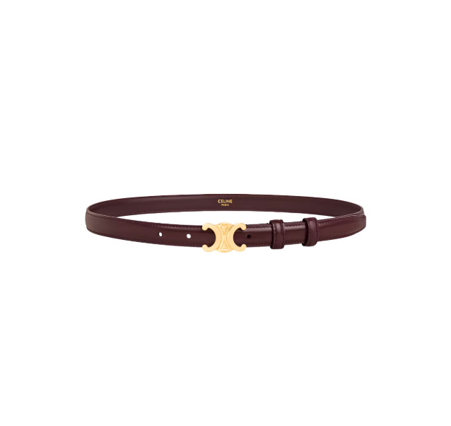 CELINE スモール 18MM トリオンフ ベルト / トリヨンレザー