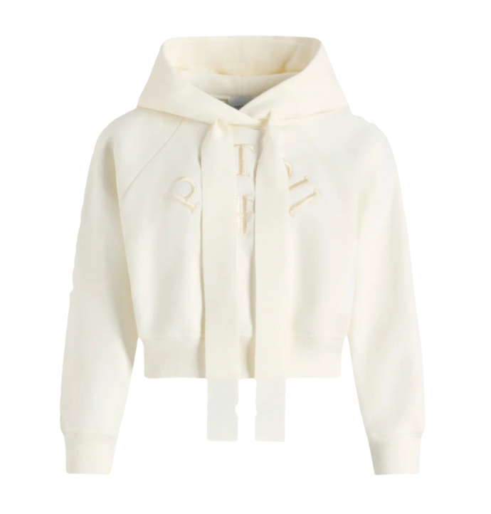 PATOU オーガニックコットン パトゥロゴ＆JPモノグラム フーディ
