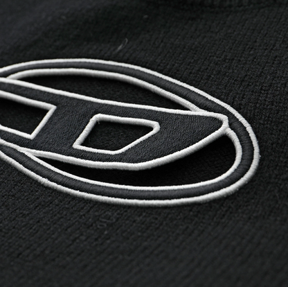 DIESEL  Dロゴ ニット ブラック