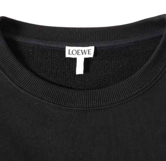 LOEWE アナグラム スウェット ブラック