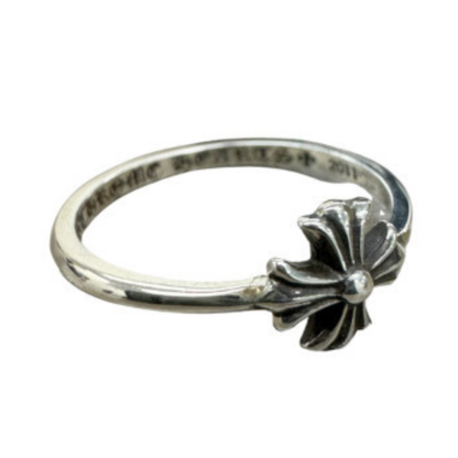 CHROME HEARTS バブルガムリング シルバー