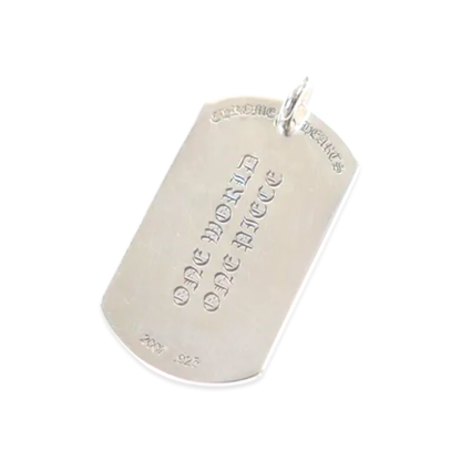 CHROME HEARTS RS3 Dog tag ボールチェーン付き