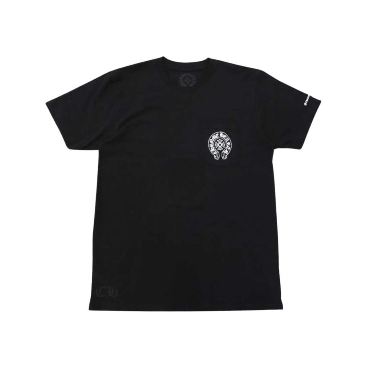 【Lサイズ】CHROME HEARTS ホースシュー ブラック 半袖Tシャツ