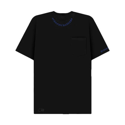 CHROME HEARTS ネックロゴ ブルー 半袖Tシャツ