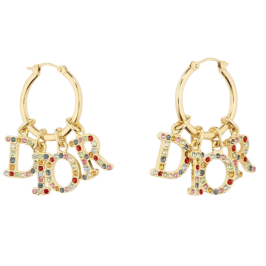 DIOR レインボーピアス