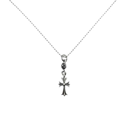 Chrome Hearts 1ball Tiny CH クロス ネックレス
