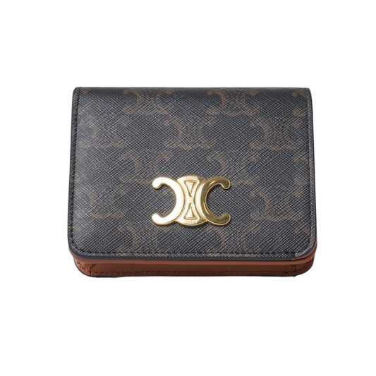 CELINE コンパクトウォレット トリオンフキャンバス