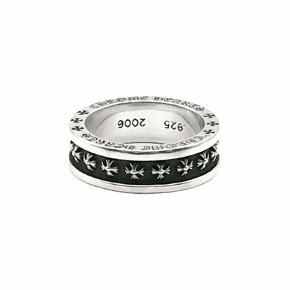 CHROME HEARTS ミニプラスリング シルバー