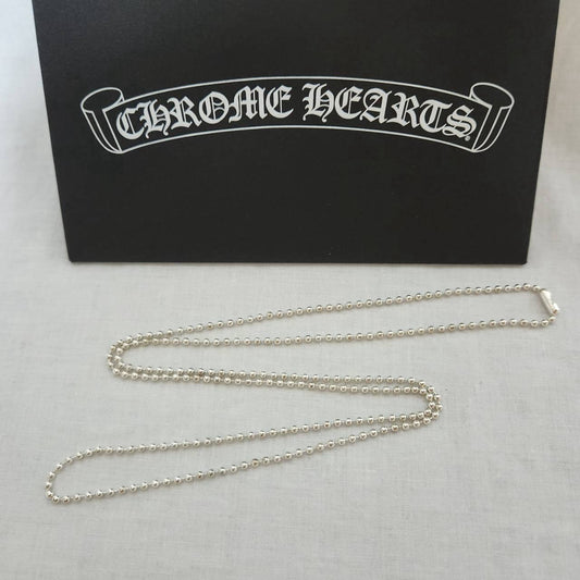 CHROME HEARTS 30inc ボールチェーン ネックレス