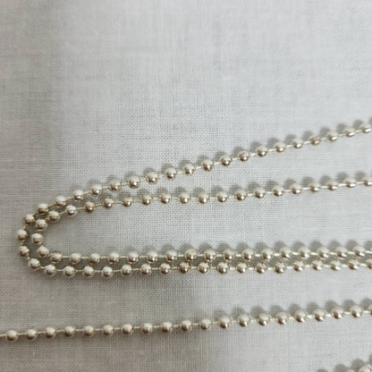CHROME HEARTS 30inc ボールチェーン ネックレス