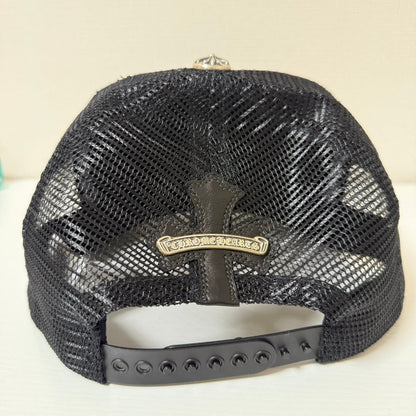 CHROME HEARTS セメタリー クロス レザー キャップ