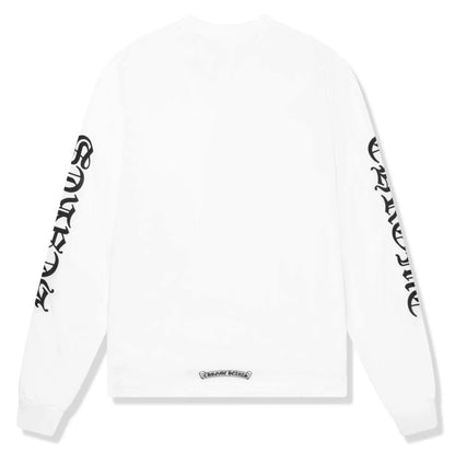 CHROME HEARTS ネックロゴ ロンT ホワイト