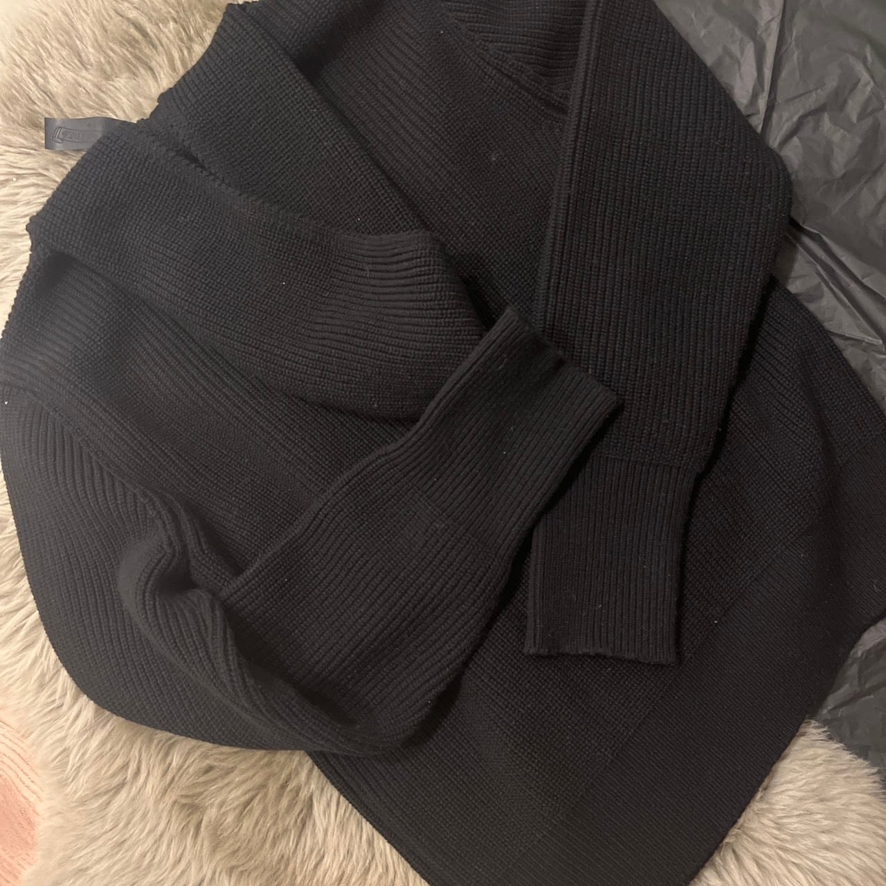 CHROME HEARTS カシミアクロスパッチ付きパーカー Lサイズ