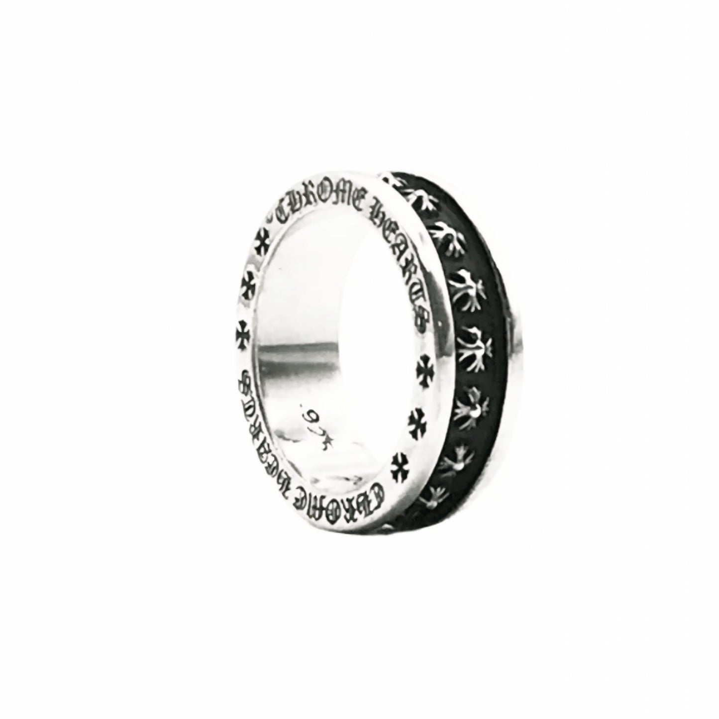CHROME HEARTS ミニプラスリング シルバー