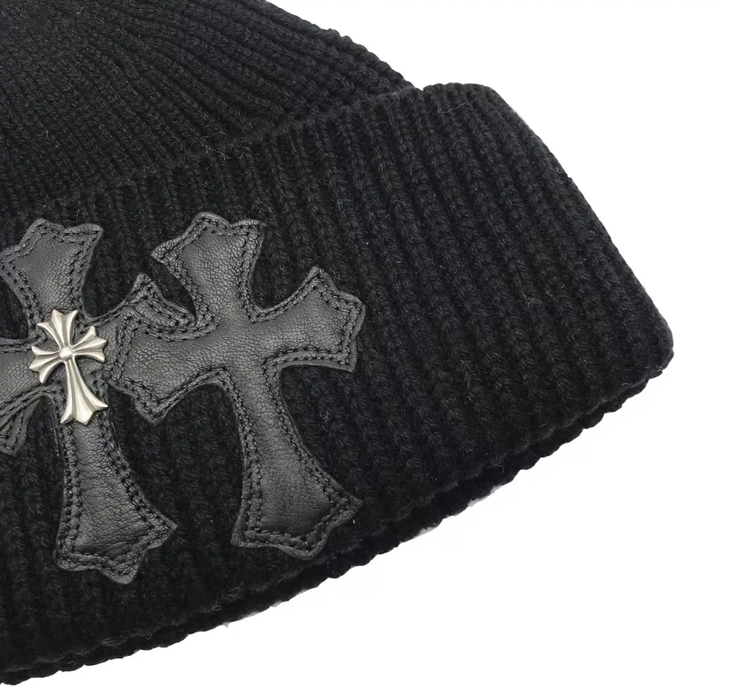 CHROME HEARTS トリプルクロス カシミヤビーニー