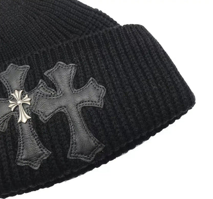 CHROME HEARTS トリプルクロス カシミヤビーニー
